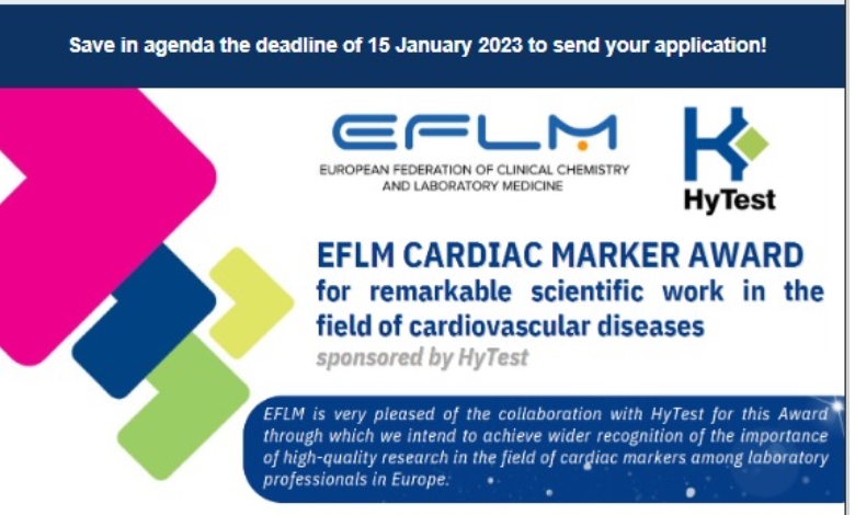 Eflm Cardiac Marker Award